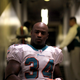 Ricky Williams, in Oakland, Calif., in November 2010 while playing for the Miami Dolphins
Ezra Shaw/Getty Images